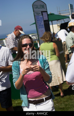 Jersey, Kanalinseln UK United Kingdom GB Großbritannien Les Landes Racecourse Jersey Race Club Stockfoto