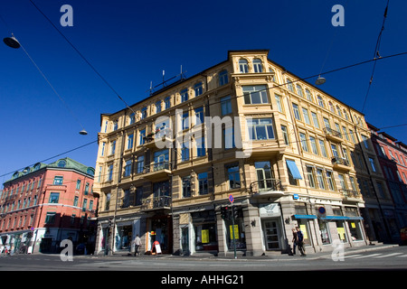 Gebäude in Oslo, Norwegen Stockfoto