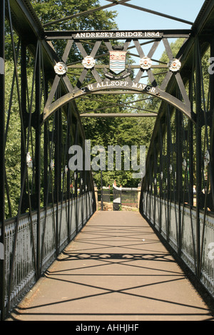 Andresey Brücke, Burton-On-Trent, Staffordshire Stockfoto