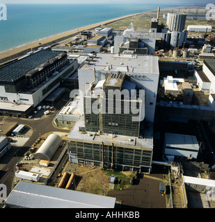 Luftaufnahme von Dungeness Nuclear Power Station Kent UK Stockfoto