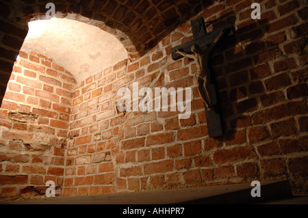 Undegrounds in Kirche der Muttergottes von Grace, Altstadt in Warschau, Polen Stockfoto