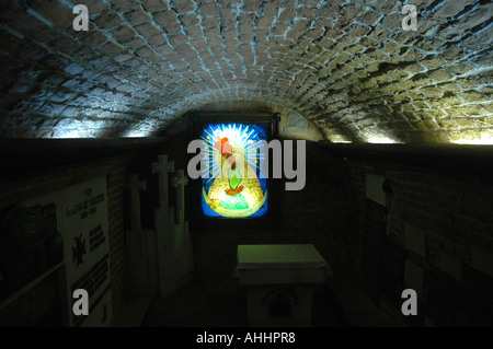 Undegrounds in Kirche der Muttergottes von Grace, Altstadt in Warschau, Polen Stockfoto