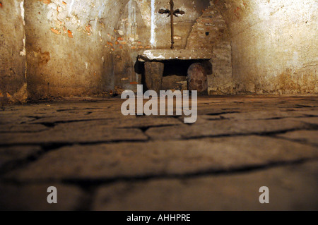 Undegrounds in Kirche der Muttergottes von Grace, Altstadt in Warschau, Polen Stockfoto