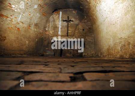 Undegrounds in Kirche der Muttergottes von Grace, Altstadt in Warschau, Polen Stockfoto