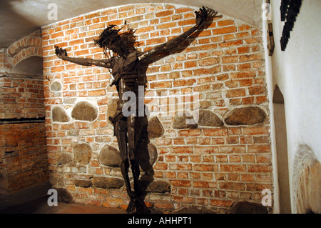 Undegrounds in Kirche der Muttergottes von Grace, Altstadt in Warschau, Polen Stockfoto