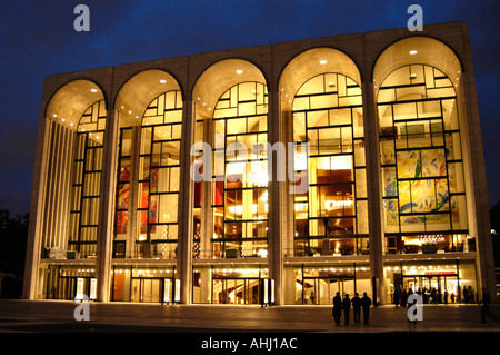 Die Metropolitan Opera House am Lincoln Center, New York City, USA Stockfoto