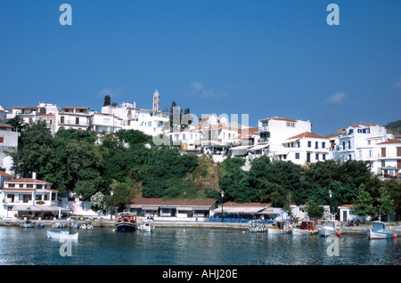 Skiathos Town Sporaden Griechenland Stockfoto