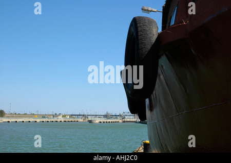 Kanal verbindet Donau und schwarzem Meer Stockfoto