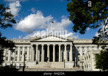 Die Treasury-Abteilung Washington DC, USA Stockfoto