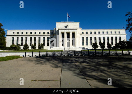 Die US-Notenbank Gebäude, Washington DC, USA Stockfoto