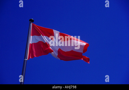 Schweizer Flagge der Schweiz. Foto: Willy Matheisl Stockfoto