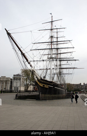 Die Cutty Sark Greenwich London, England Stockfoto