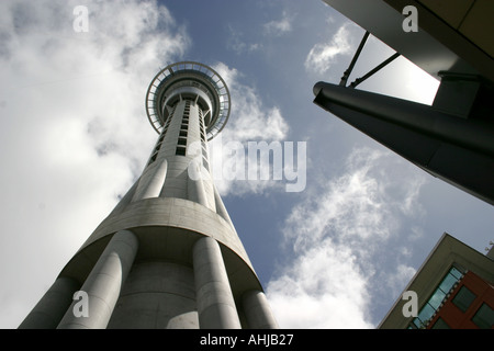 Auckland Sky Tower Nordinsel Neuseeland Stockfoto