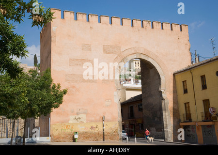 Granada Provinz Granada Spanien das elfte Jahrhundert Elvira Gate Stockfoto