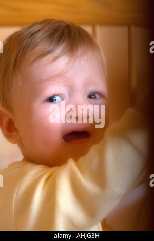 BABY BOY 11 MONATE ALT Stockfoto