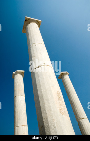 Das Haus des Dionysos auf dem Theater Viertel Delos der griechischen Kykladen Griechenland Mittelmeer Europa Stockfoto