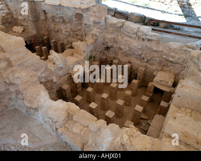 Kourion Zypern öffentliche Bäder Stockfoto