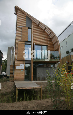 Kingspan-Öko-Haus, UK das erste Null Emission nach Hause, Offsite Ausstellung Watford, UK Stockfoto