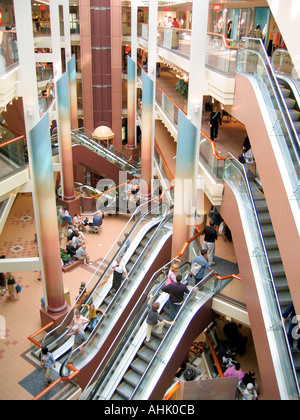 Einkaufszentrum Galleriet in Mittelnorwegen Bergen Stockfoto