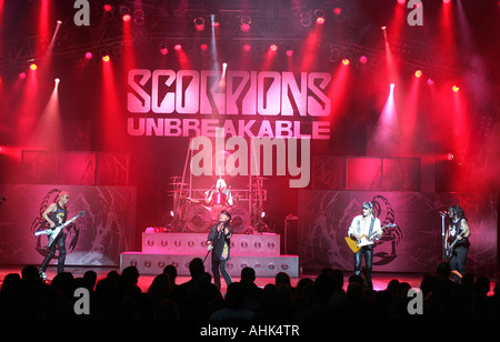 DIE SCORPIONS-deutsche Rock-Gruppe im Jahr 2004 Stockfoto