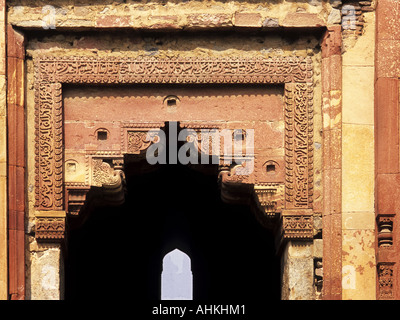 Bara Gumbad, "Große Kuppel" (1494), Lodi Gardens, Delhi, Indien Stockfoto