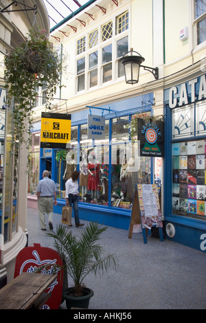 High Street Arcade Cardiff Wales UK Stockfoto