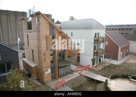 Kingspan-Öko-Haus, UK das erste Null Emission nach Hause, Offsite Ausstellung Watford, UK Stockfoto