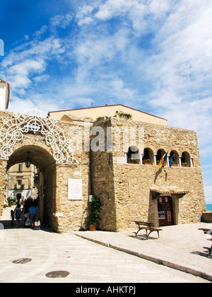 Termoli Campobasso Molise Italien Svevian Schloss und Turm Federico II Stockfoto