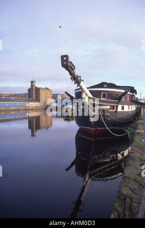 HM-Fregatte Unicorn Victoria dock Dundee Schottland Stockfoto