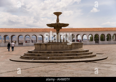 Plaza Pedro de Anzares, einem großen Platz mit Blick auf die Stadt von Sucre, Bolivien Stockfoto