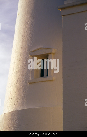 Der Leuchtturm bei Flamborough Head an der Küste von North Yorks Stockfoto