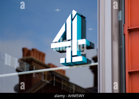 Channel Four Television Headqaurters in central London UK Stockfoto