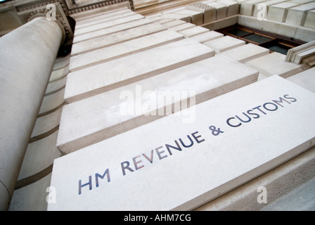 HM Revenue and Customs, die aufbauend auf Whitehall Central London UK Stockfoto