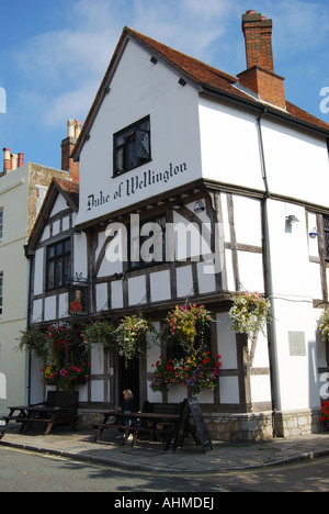 13. jahrhundert Herzog von Wellington Pub, Southampton, Hampshire, England, Vereinigtes Königreich Stockfoto