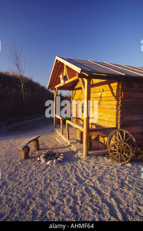 westlichen Hütte im "No Name City" Stockfoto