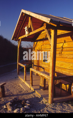 westlichen Hütte im "No Name City" Stockfoto