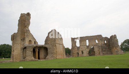 Ruinen von Sherborne Old Castle Dorset GB UK Stockfoto