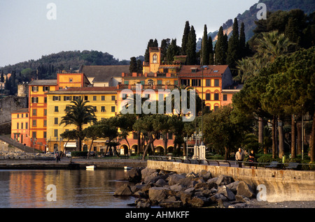 Portofino Italien Hafen Hafen Mittelmeer Stockfoto