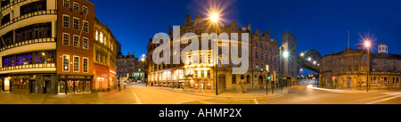 Dean Street und Tyne Bridge, Newcastle Upon Tyne. UK Stockfoto