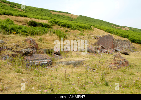Gelände der ehemaligen Zeche Henllys im 19. Jahrhundert geschlossen 1927 einmal geöffnet beschäftigt mehr als 1000 Männer nr obere Cwmbran South Wales UK Stockfoto