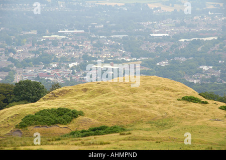 Tipp der ehemaligen Zeche Henllys im 19. Jahrhundert geschlossen 1927 einmal geöffnet beschäftigt mehr als 1000 Männer nr obere Cwmbran South Wales UK Stockfoto