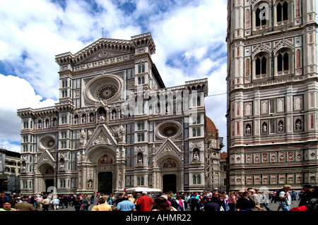 Die Basilica di Santa Maria del Fiore ist die Kathedrale Duomo Florenz Italien Toskana Stockfoto