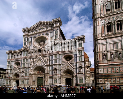 Die Basilica di Santa Maria del Fiore ist die Kathedrale Duomo Florenz Italien Toskana Stockfoto