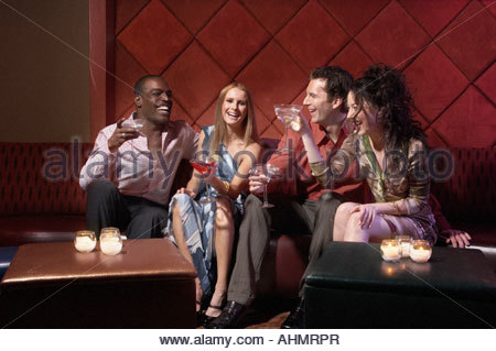 Flirten an der bar