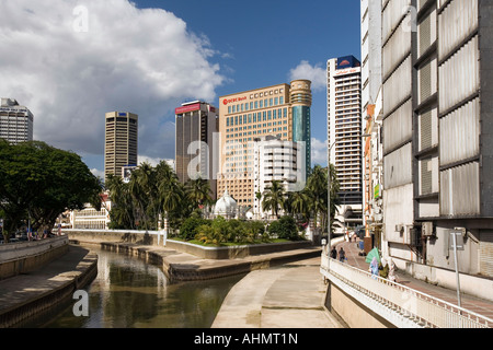Malaysia Kuala Lumpur Masjid Jamek Moschee am Zusammenfluss der Flüsse Klang und Gombak Stockfoto