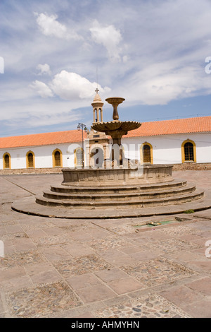 Plaza Pedro de Anzares, einem großen Platz mit Blick auf die Stadt von Sucre, Bolivien Stockfoto