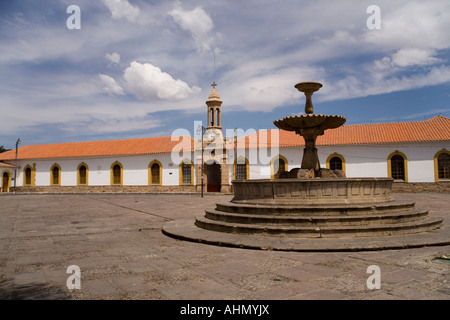 Plaza Pedro de Anzares, einem großen Platz mit Blick auf die Stadt von Sucre, Bolivien Stockfoto