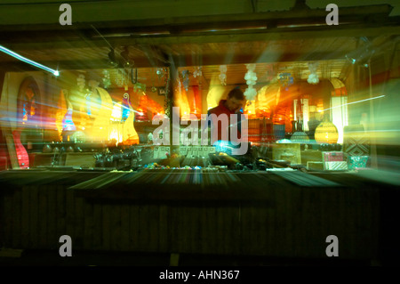 Weihnachtsmarkt am Spittelberg Stockfoto
