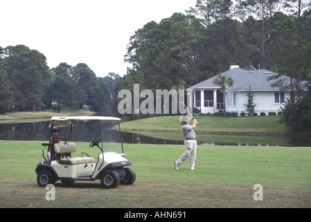 Golf Jekyll Island USA Stockfoto