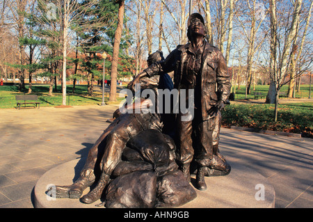 Kriegsdenkmal in USA Washington DC die Frau Stockfoto